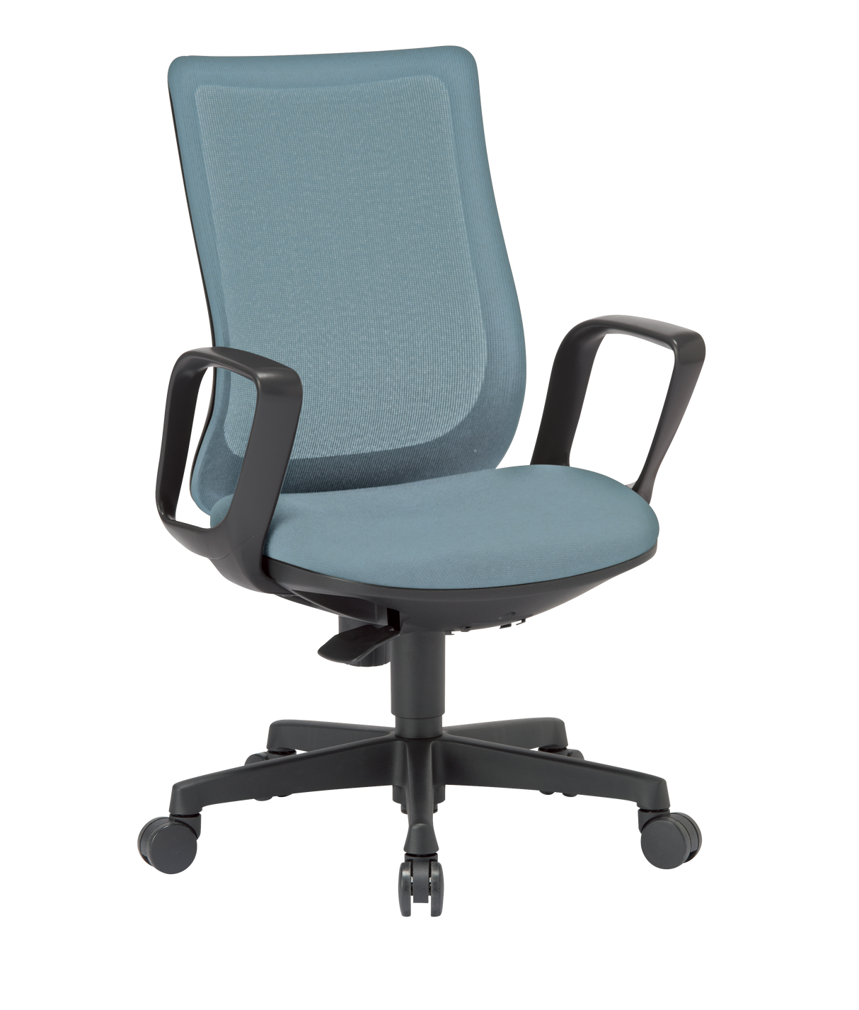 オフィスチェア ミドルバック メッシュ