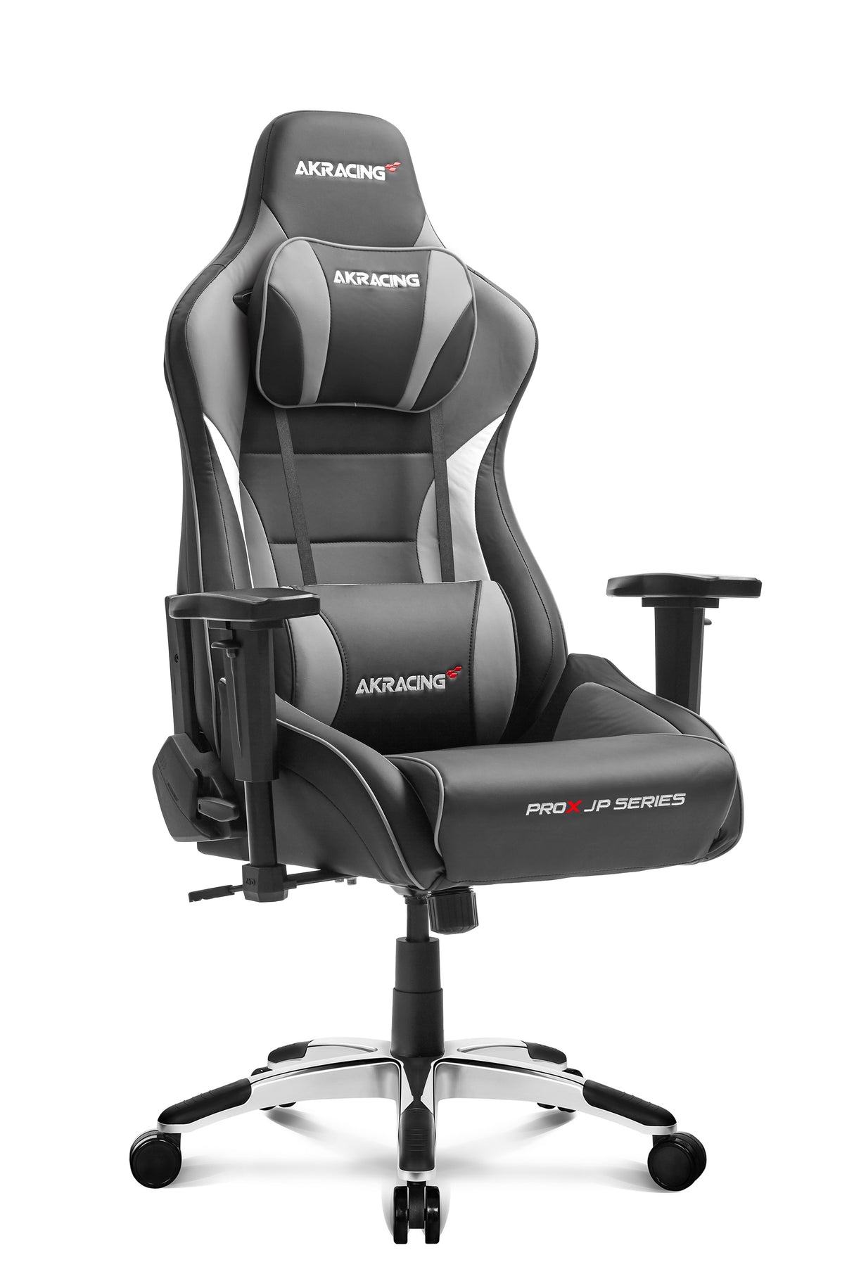 AKRacing PRO-X JPシリーズ ゲーミングチェア オフィスチェア グレー/ブルー/ホワイト/レッド AKR-PRO-X/GREY/JP