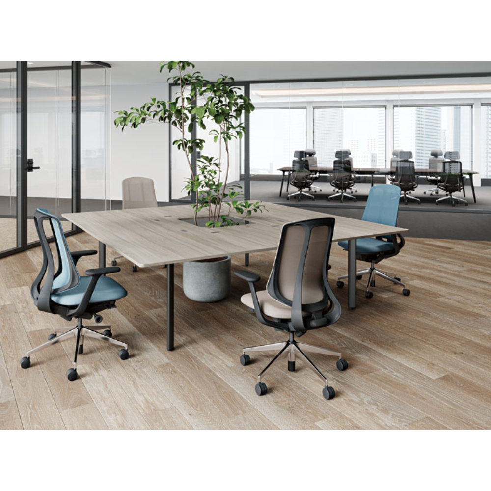 UCHIDA(内田洋行) Reflek(リーフレク) ハイバック ブラックフレーム