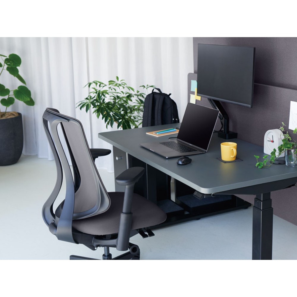 UCHIDA(内田洋行) Reflek(リーフレク) ハイバック ブラックフレーム