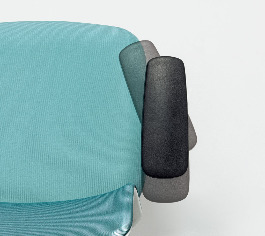 内田洋行 CARISSA2(カリッサ2) ミドルバック ツートン背ライトグレイタイプ メッシュチェア