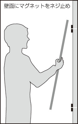 ホワイトボード メタルライン