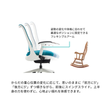 LION（ライオン事務器） RIDE（ライド） ブラックフレーム オフィスチェア メッシュ