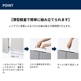 UCHIDA（内田洋行） E3 PANEL SYSTEM（E3パネルシステム）高さ1925mm