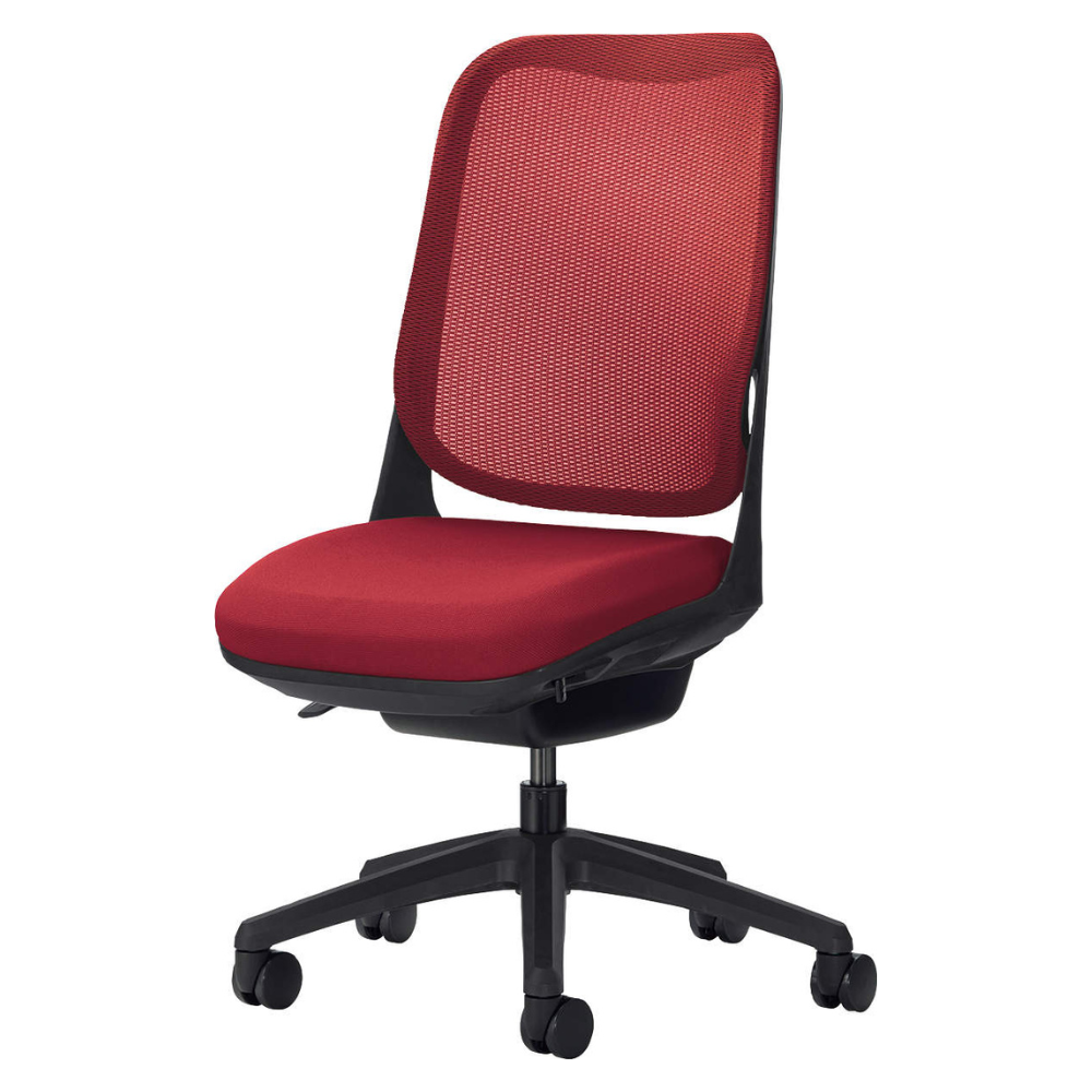 オフィスチェア ライオン事務器 サークルアーム ライド ブラック 79829 ライオン事務器 オフィスチェアー RIDE[ライド] サークルアームタイプ