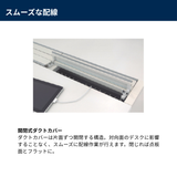 PLUS（プラス） STAGEO  FREE（ステージオフリー） type-W 両面増連セット【奥行1400mm】