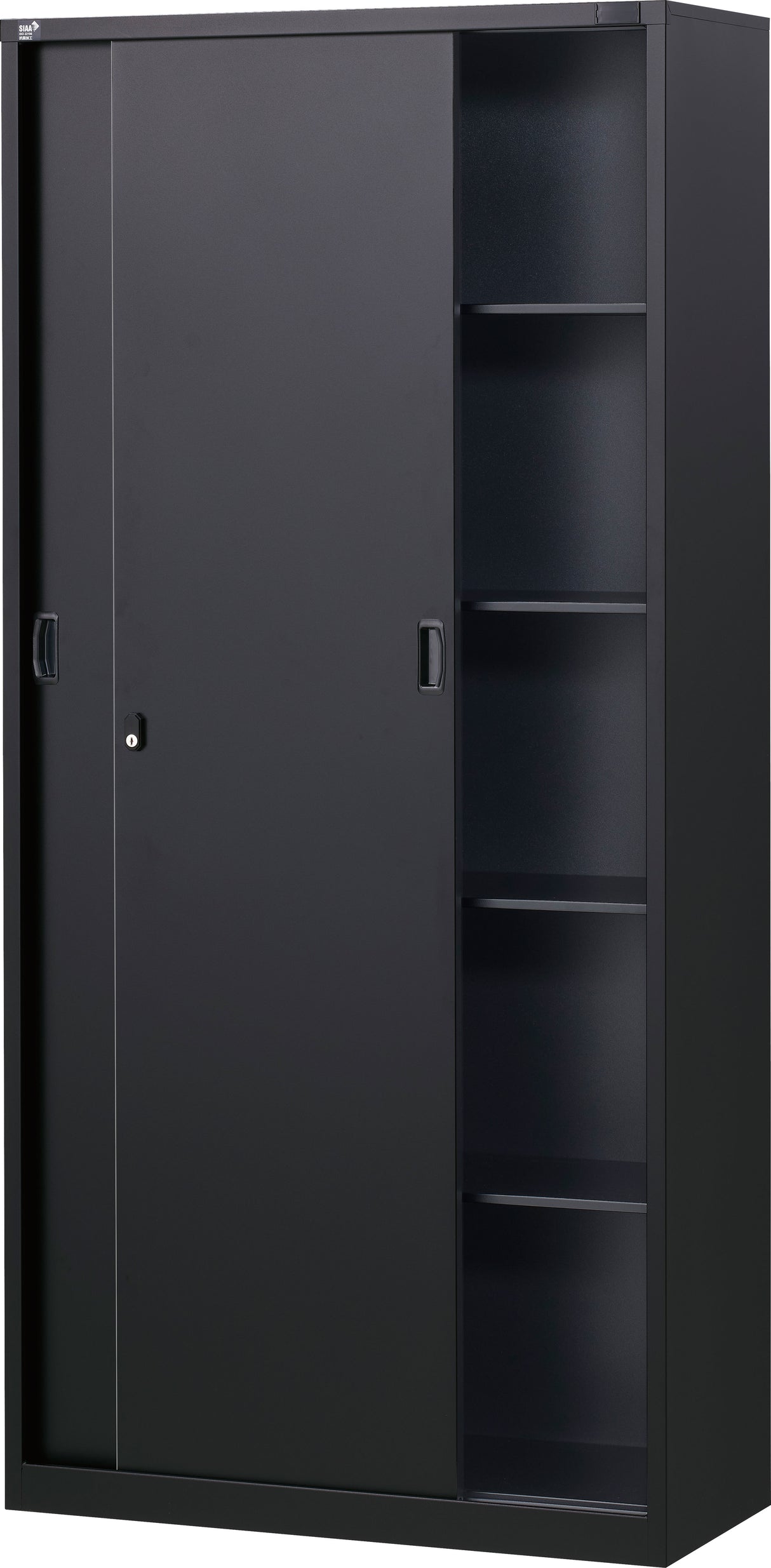 【SFシリーズ】キャビネット スチール引違い 高さ1860mm 下置用