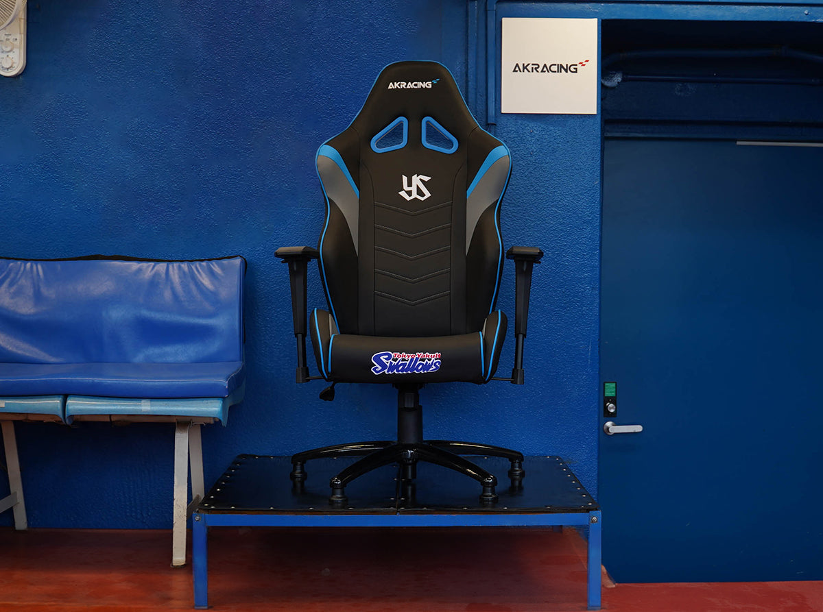 AKRacing 東京ヤクルトスワローズモデル ゲーミングチェア オフィスチェア AKR-TOKYO/YAKULT/SWALLOWS-CHAIR