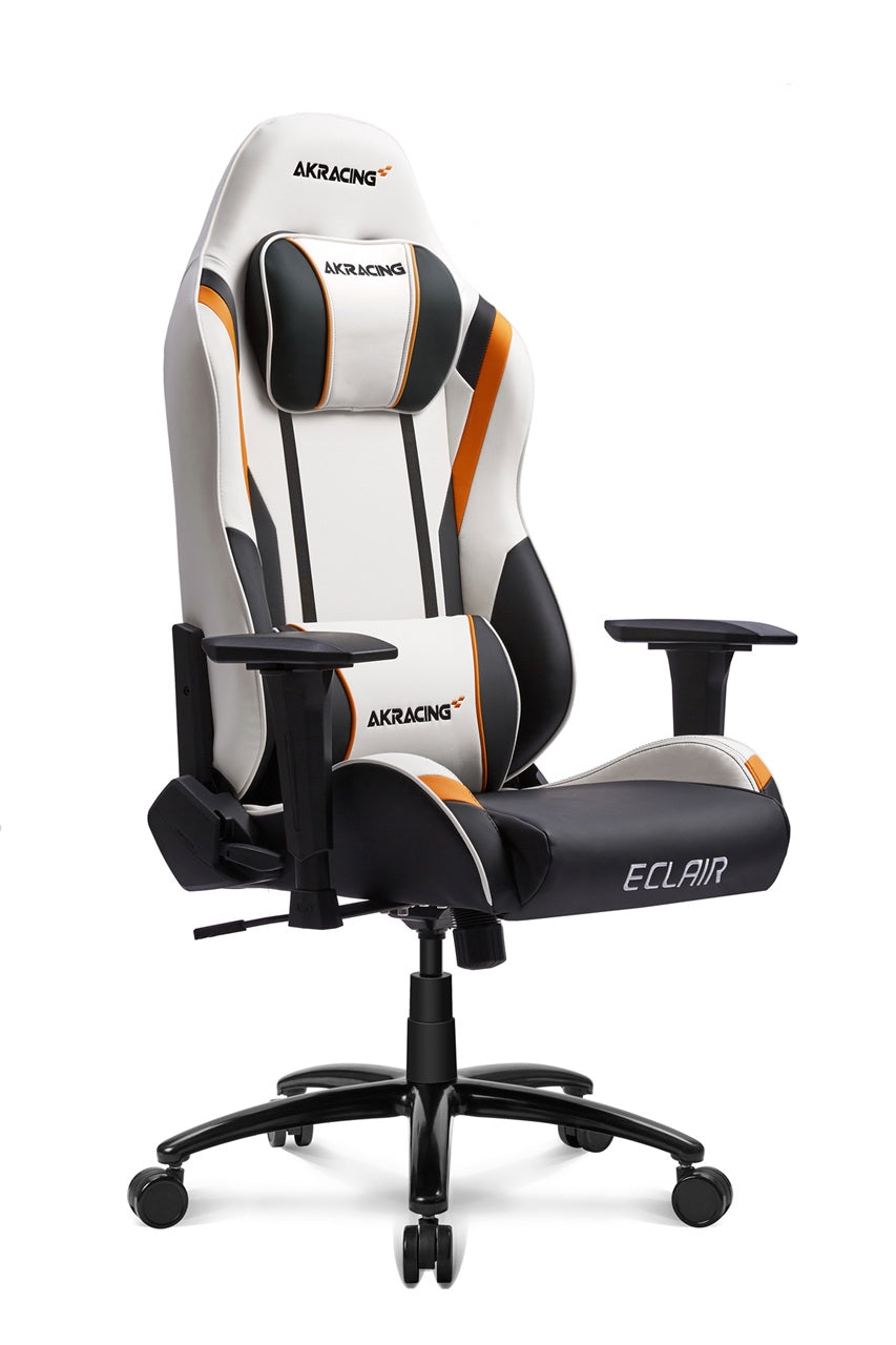 AKRacing Eclairシリーズ ゲーミングチェア オフィスチェア AKR-ECLAIR-ORANGE