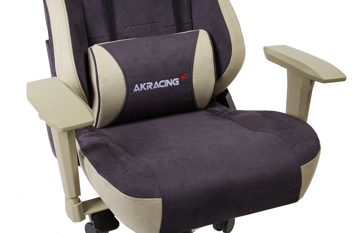 AKRacing Fauraシリーズ ゲーミングチェア/ベージュ/ブラウン/ダークネイビー/インディゴ AKR-FAURA-BEIGE
