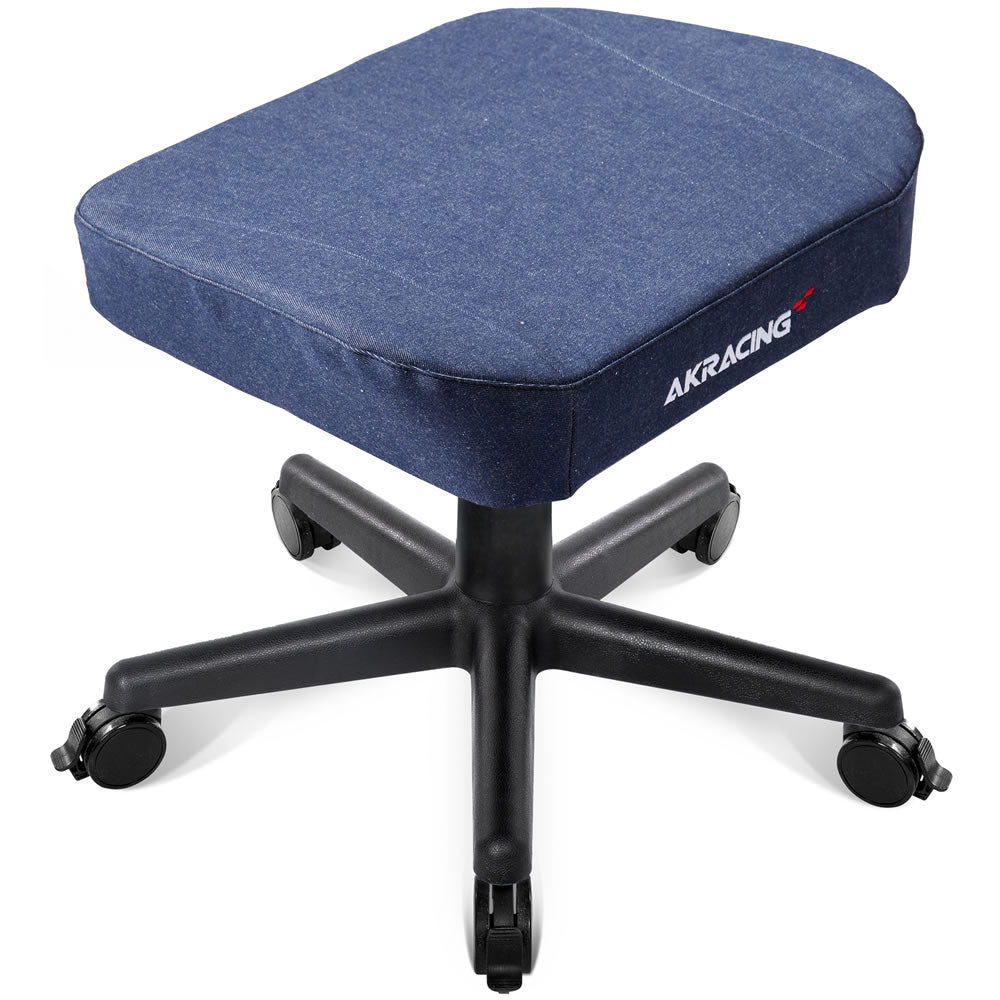 AKRacing オットマン フットレスト Denimモデル ゲーミングチェア オフィスチェア AKR-FOOTREST-DENIM