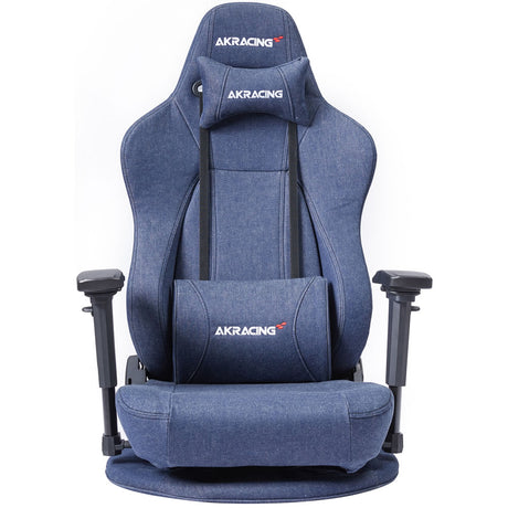 AKRacing Gyokuza Denim ゲーミングチェア ミーティングチェア オフィスチェア AKR-GYOKUZA-DENIM