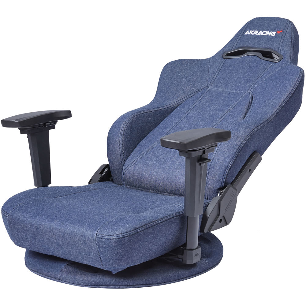 AKRacing Gyokuza Denim ゲーミングチェア ミーティングチェア オフィスチェア AKR-GYOKUZA-DENIM