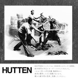 HUTTEN（ハッテン） 1362/46 パーソナルチェア 肘付き 布張り アンティーク クラシック ラウンジチェア 飲食店 店舗 式場