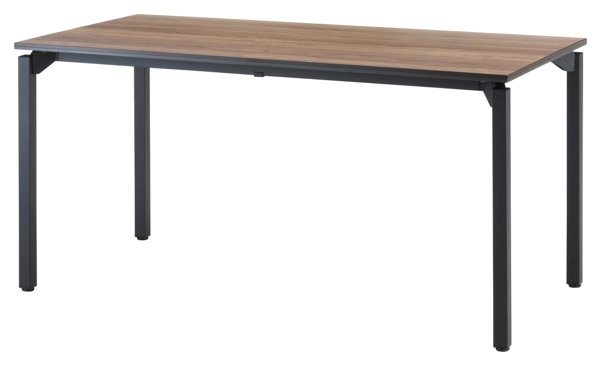 テーブル（奥行750mm） 天板スクエアコーナー 角脚