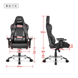 AKRacing Premiumシリーズ ゲーミングチェア オフィスチェア カーボンブラック/レイブン/シルバー AKR-PREMIUM/LOW-CARBON_BLACK