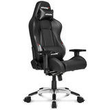 AKRacing Premiumシリーズ ゲーミングチェア オフィスチェア カーボンブラック/レイブン/シルバー AKR-PREMIUM/LOW-CARBON_BLACK