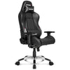 AKRacing Premiumシリーズ ゲーミングチェア オフィスチェア カーボンブラック/レイブン/シルバー AKR-PREMIUM/LOW-CARBON_BLACK