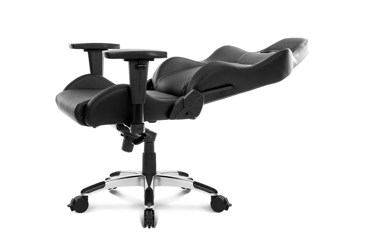 AKRacing Premiumシリーズ ゲーミングチェア オフィスチェア カーボンブラック/レイブン/シルバー AKR-PREMIUM/LOW-CARBON_BLACK
