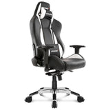 AKRacing Premiumシリーズ ゲーミングチェア オフィスチェア カーボンブラック/レイブン/シルバー AKR-PREMIUM/LOW-CARBON_BLACK