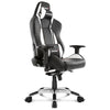 AKRacing Premiumシリーズ ゲーミングチェア オフィスチェア カーボンブラック/レイブン/シルバー AKR-PREMIUM/LOW-CARBON_BLACK