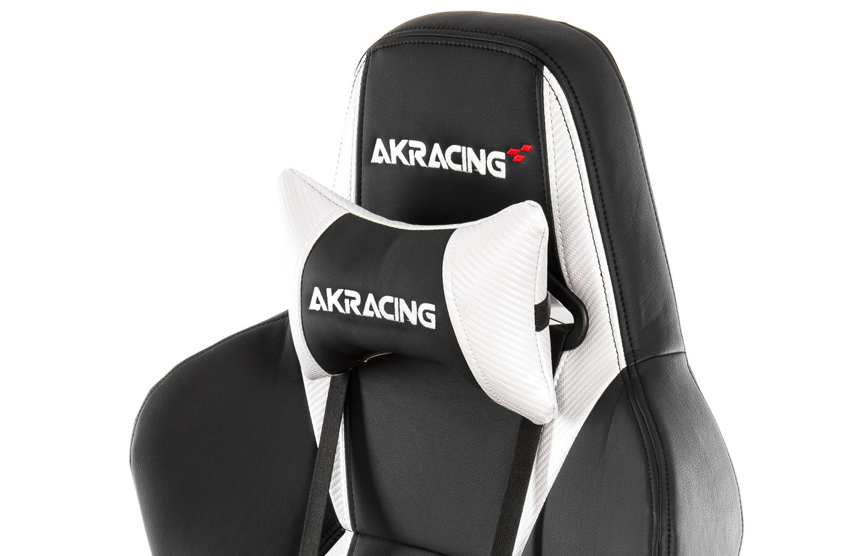 AKRacing Premiumシリーズ ゲーミングチェア オフィスチェア カーボンブラック/レイブン/シルバー AKR-PREMIUM/LOW-CARBON_BLACK