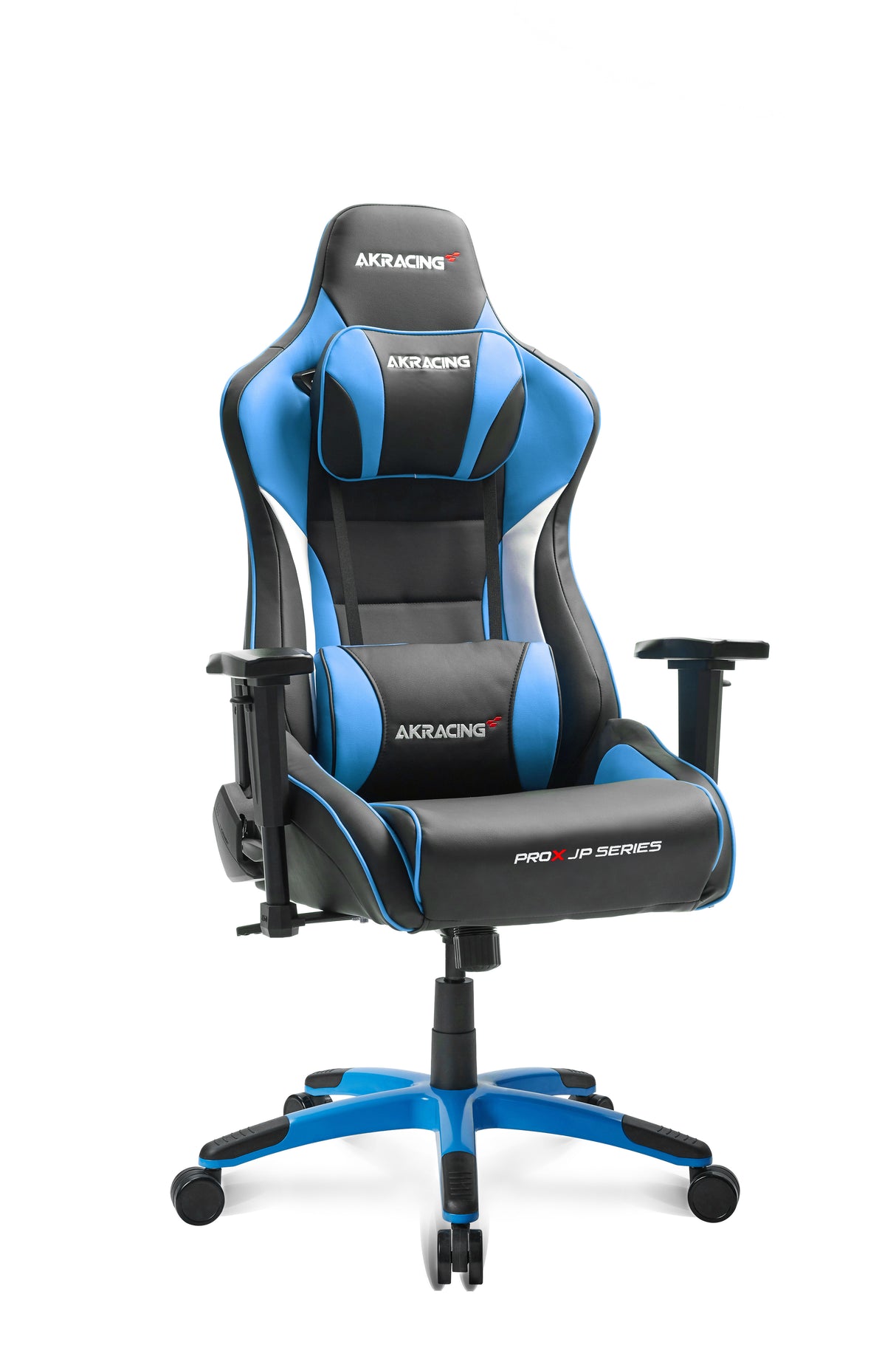 AKRacing PRO-X JPシリーズ ゲーミングチェア オフィスチェア グレー/ブルー/ホワイト/レッド AKR-PRO-X/GREY/JP