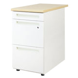 3段脇机 オールロック式 本体:ホワイト W400×D700×H700mm