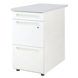 3段脇机 オールロック式 本体:ホワイト W400×D700×H700mm