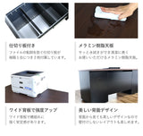 オフィスデスク 片袖机 引き出し付 本体:ブラック W1000×D700×H700mm