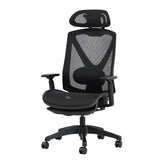 エグゼクティブチェア メッシュチェア  フットレスト付 可動肘  ヘッドレスト付